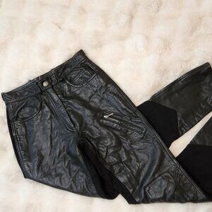 Harley Davidson Leather Paneled Motorcycle Pants